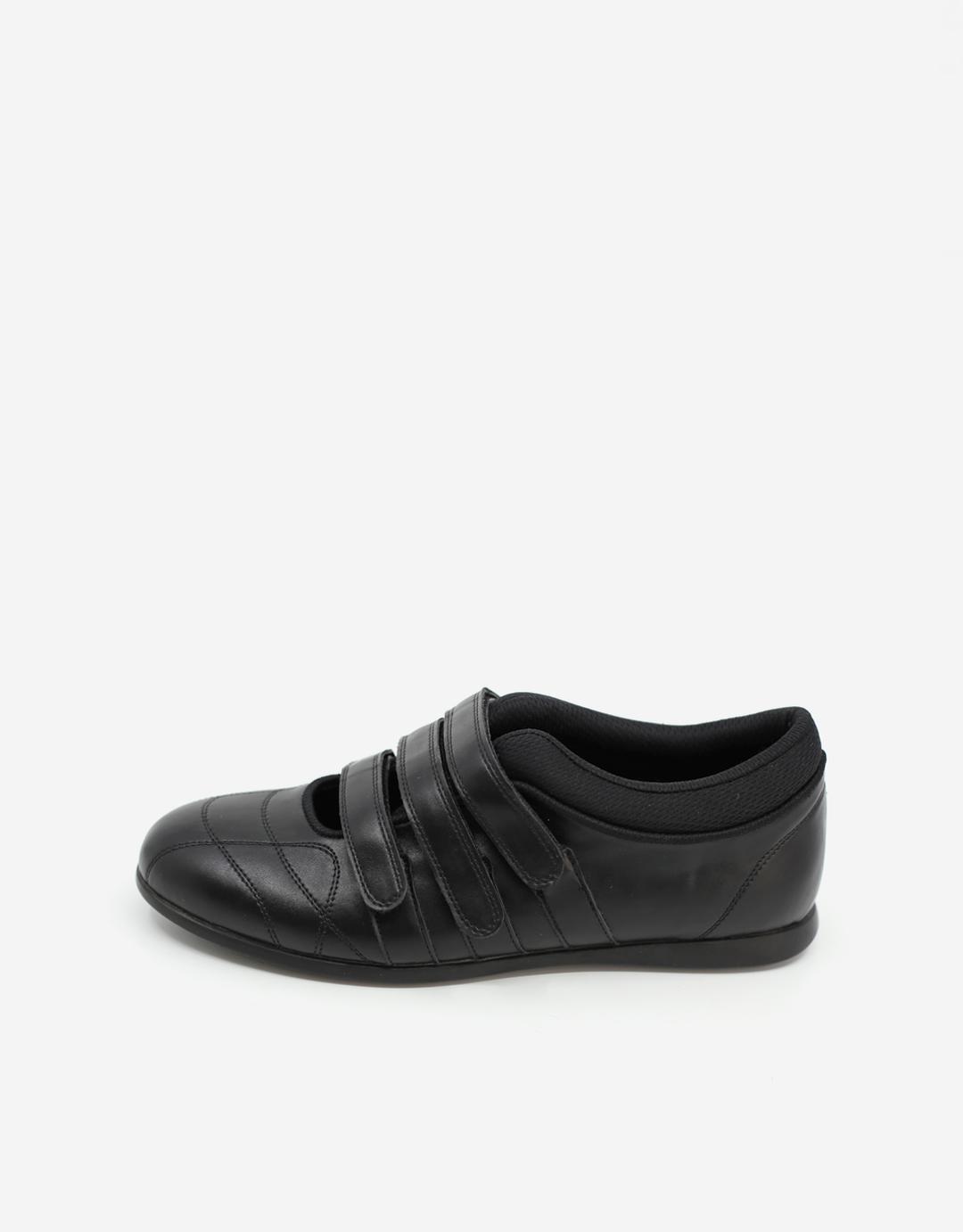 BLACK XT VELCRO SNEAKERS