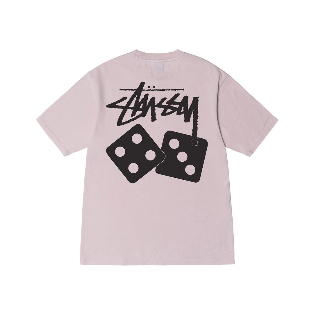 DICE PIGMENT DYED TEE - Blush / L
