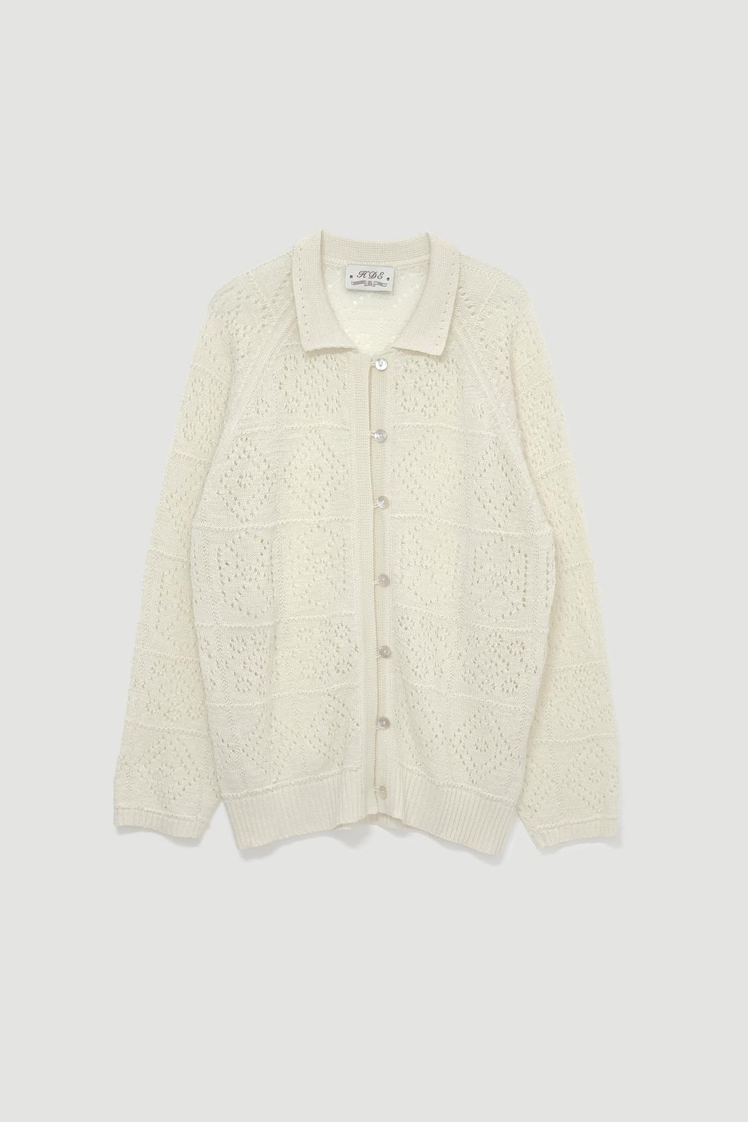 Crochet cardigan (아이보리)