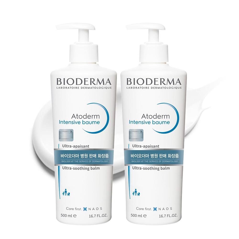 [2 SET]바이오더마 아토덤 인텐시브 밤 500ml+마스크팩+샘플