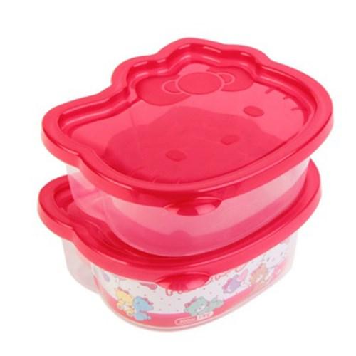 헬로키티 마스코트간편용기2P(레드-300ml)