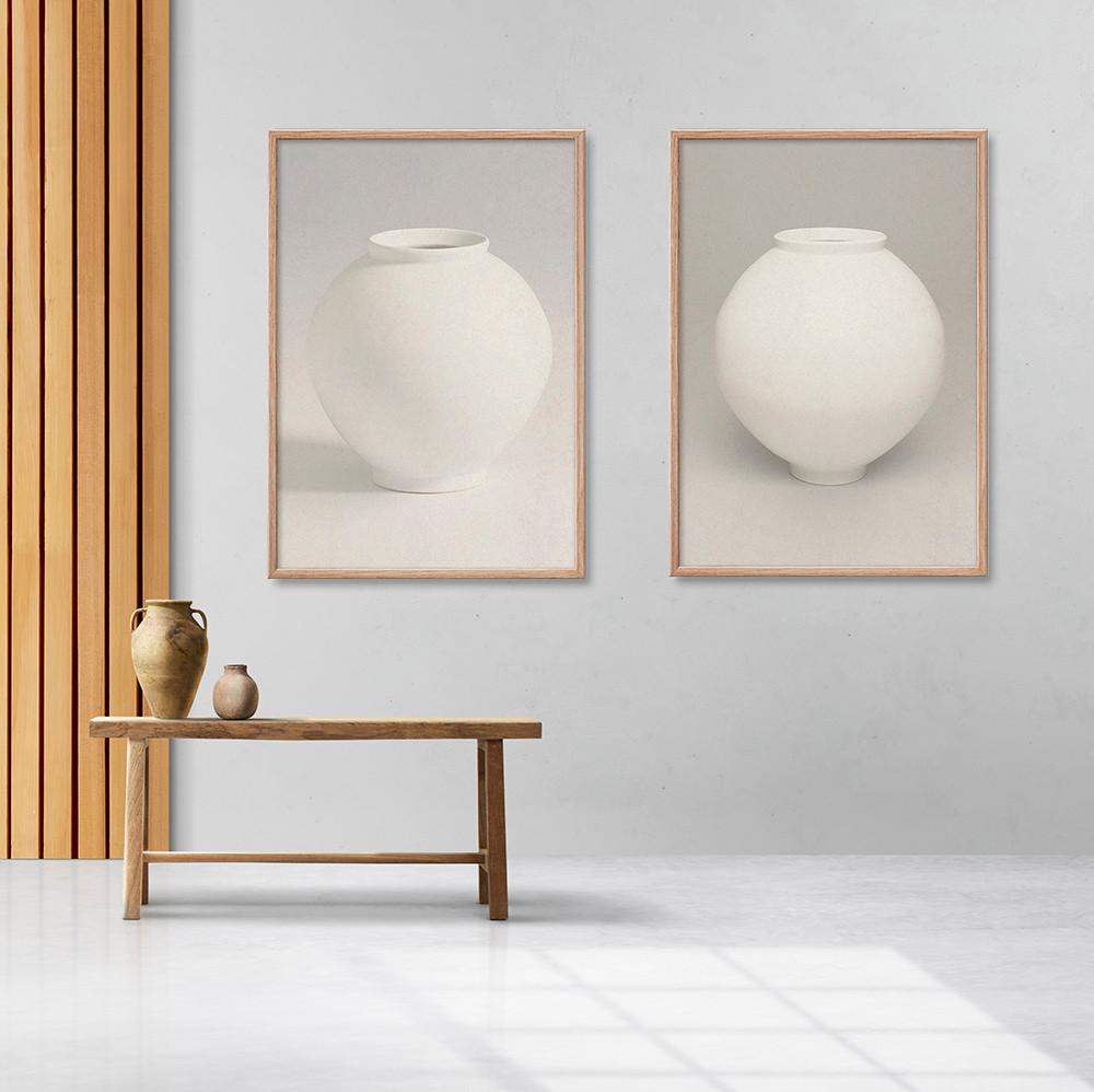 다복상징 달항아리 10종 돈들어오는 거실 풍수 인테리어 그림 액자