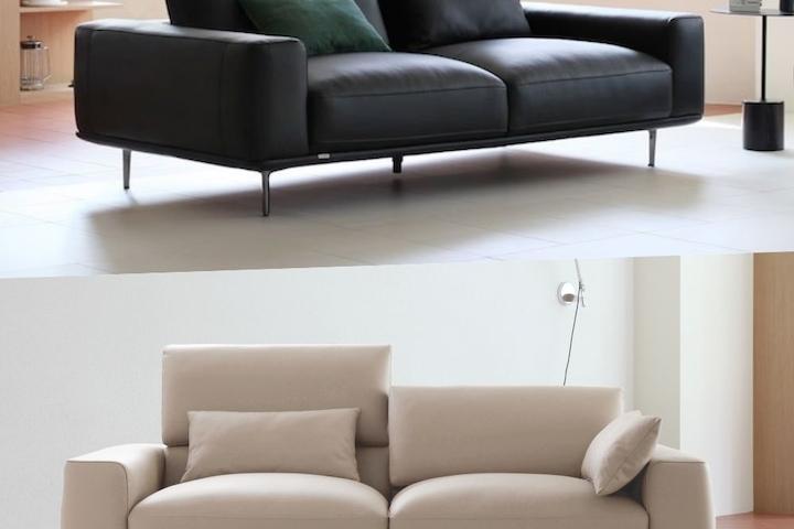 신규컬러 런칭특가! 무빅 천연면피가죽 3인 리프트 기능 소파 3colors