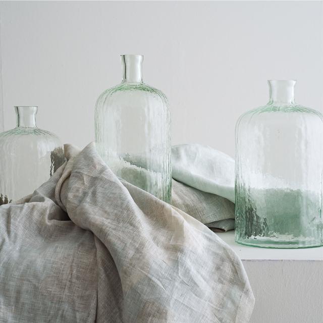 그린 유리 화병 GREEN GLASS VASE