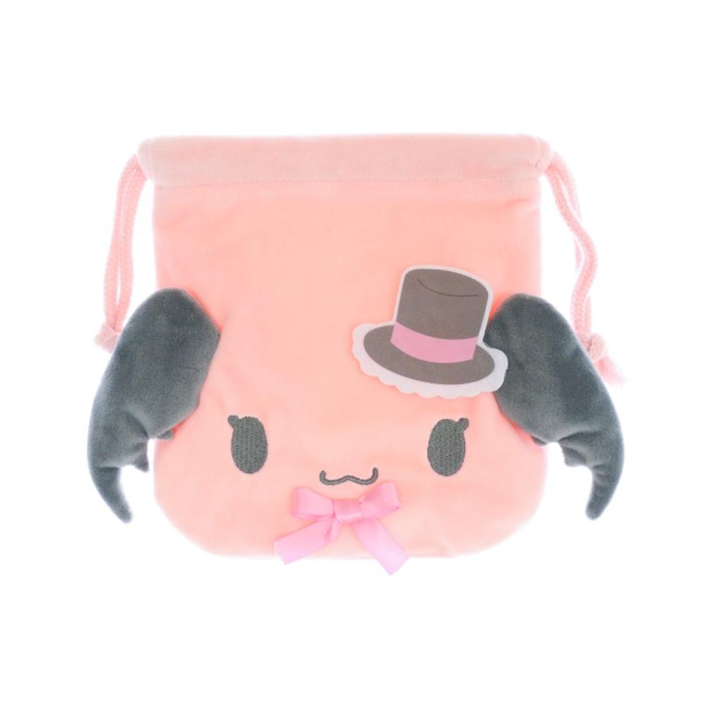산리오 SANRIO 무뉴구루미 롤로매닉 체리 파스텔 다이컷 미니 주머니 파우치