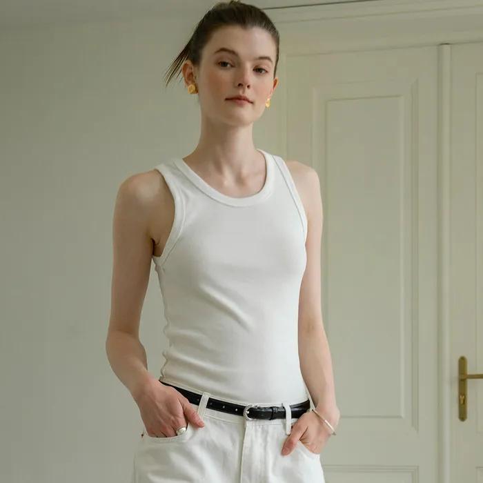 SITP5060 Steady Sleeveless_Ivory