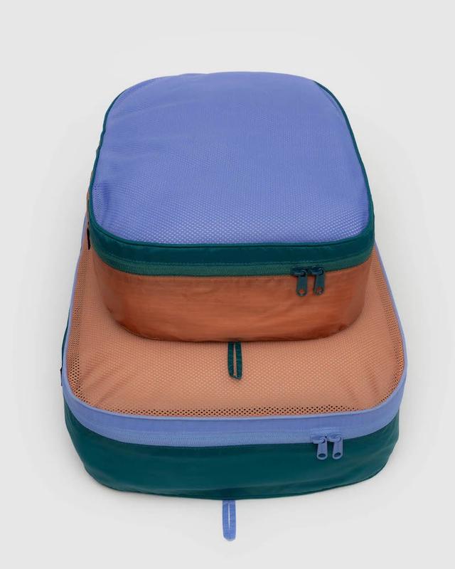 LARGE PACKING CUBE SET　MESH CANYON - BAGGU Japan