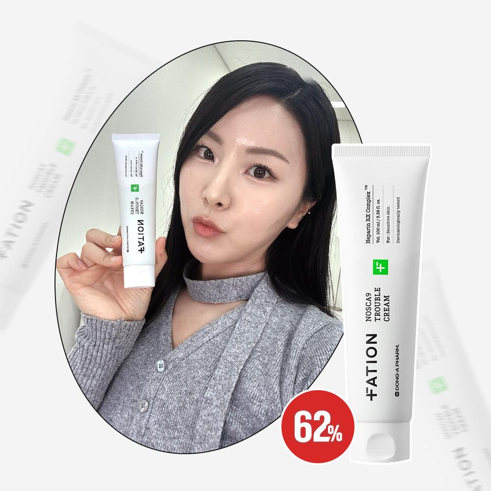 [파티온X인씨 마켓] 노스카나인 트러블 크림 100ml 대용량 : 동아제약 파티온