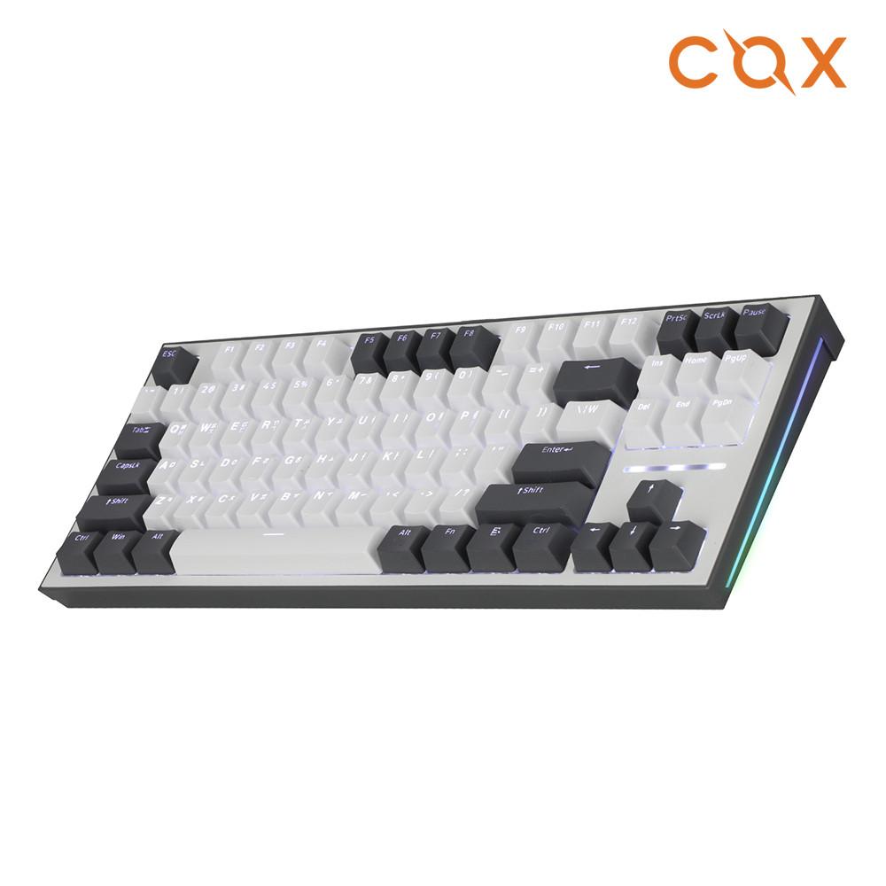 COX CK01 TKL 기계식 텐키리스 게이밍 키보드 갈축