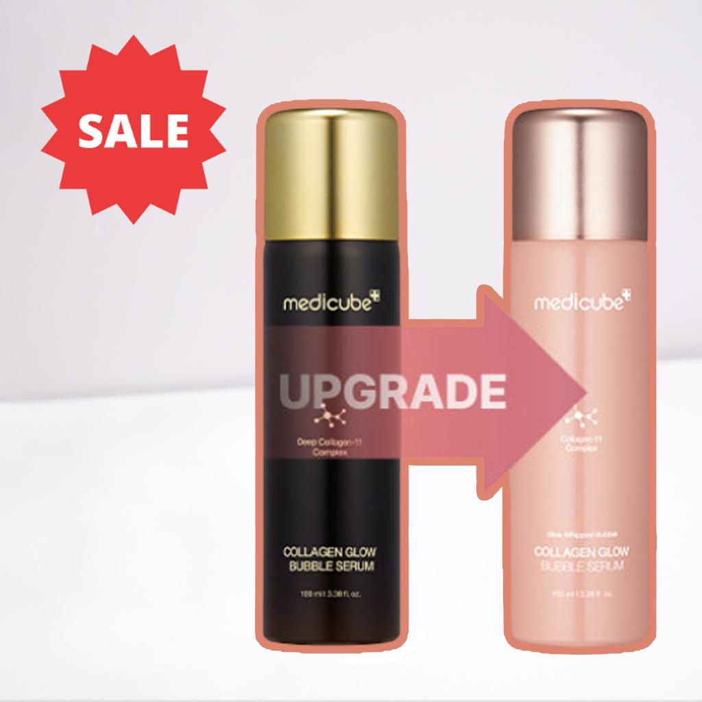 메디큐브 딥 콜라겐 글로우 버블 세럼 /세월 흔적 지우개 광채 리프팅 콜라겐 /