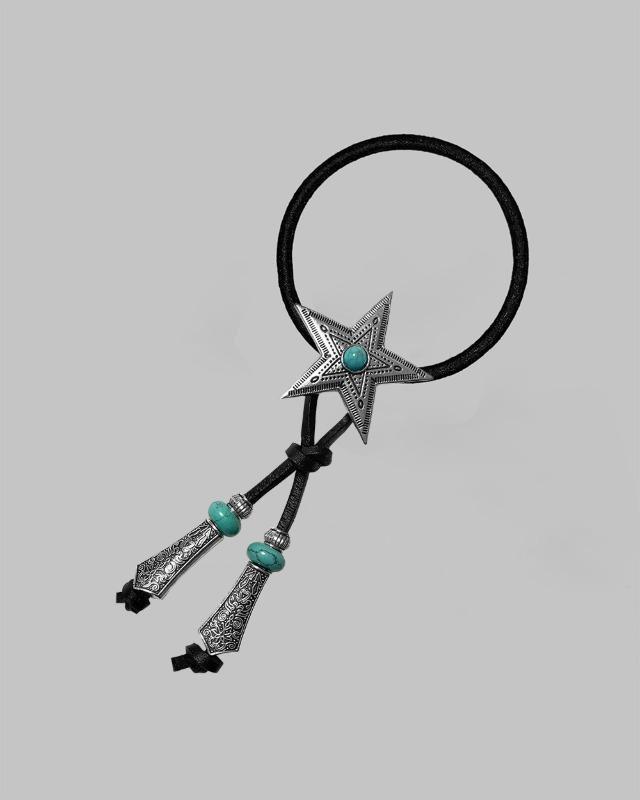 Turquoise Star Concho Hair Band