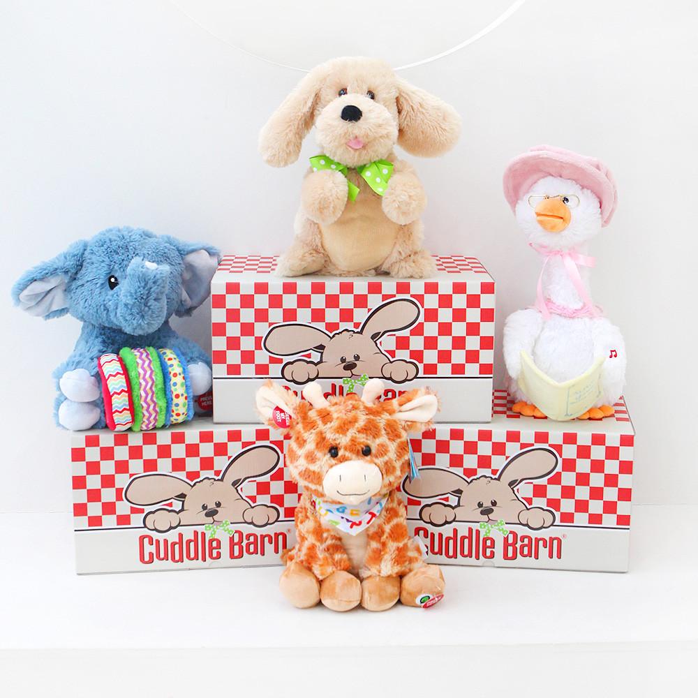 커들반 노래하고 춤추는 퍼피 코끼리 인형 5개월 6개월 7개월 8개월 터미타임 돌아기 장난감 : 잼버스몰