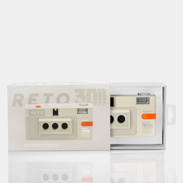 [정식수입/국내발송] 레토 3D 필름카메라 Reto 3D 화이트 에디션