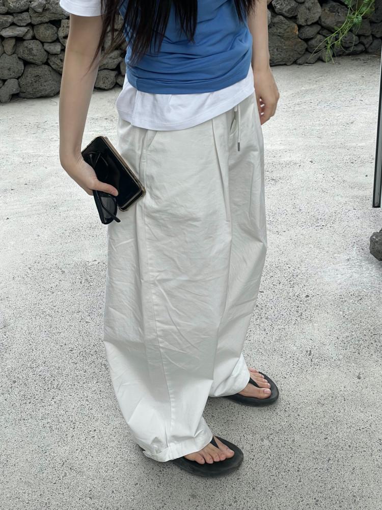 Jar dandy string wide pants 항아리댄디스트링팬츠