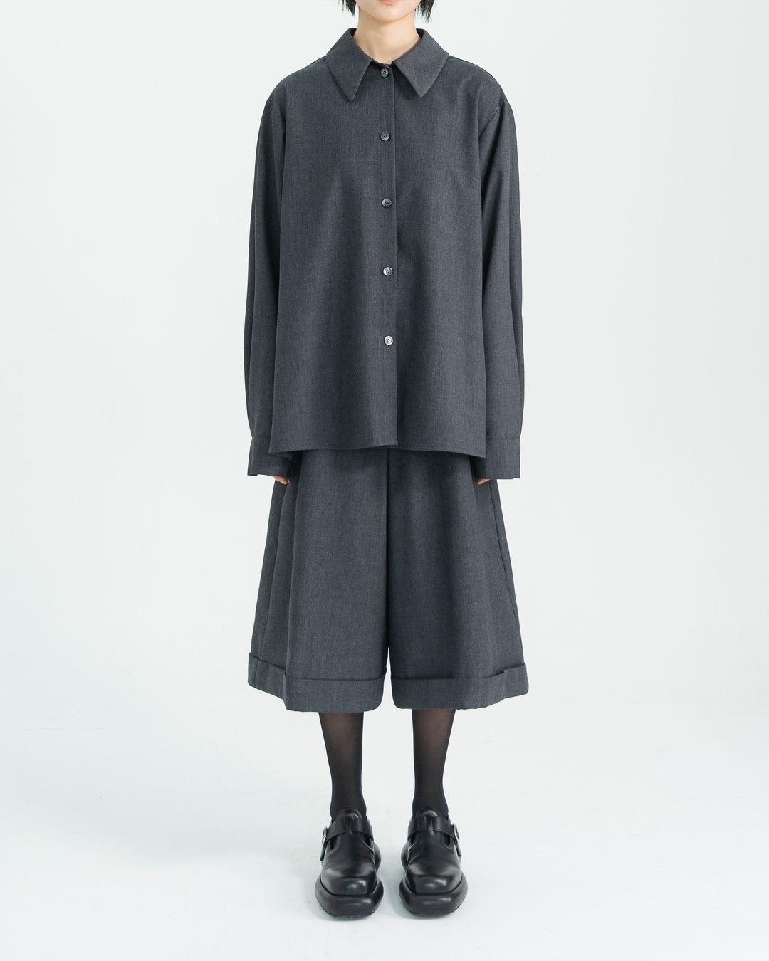 mild wool bermuda pants (open, 10/13 순차 출고 예정)