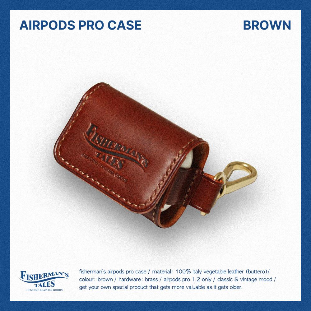 AIRPODS PRO CASE / 에어팟 프로 가죽 케이스 / 피셔맨스테일스