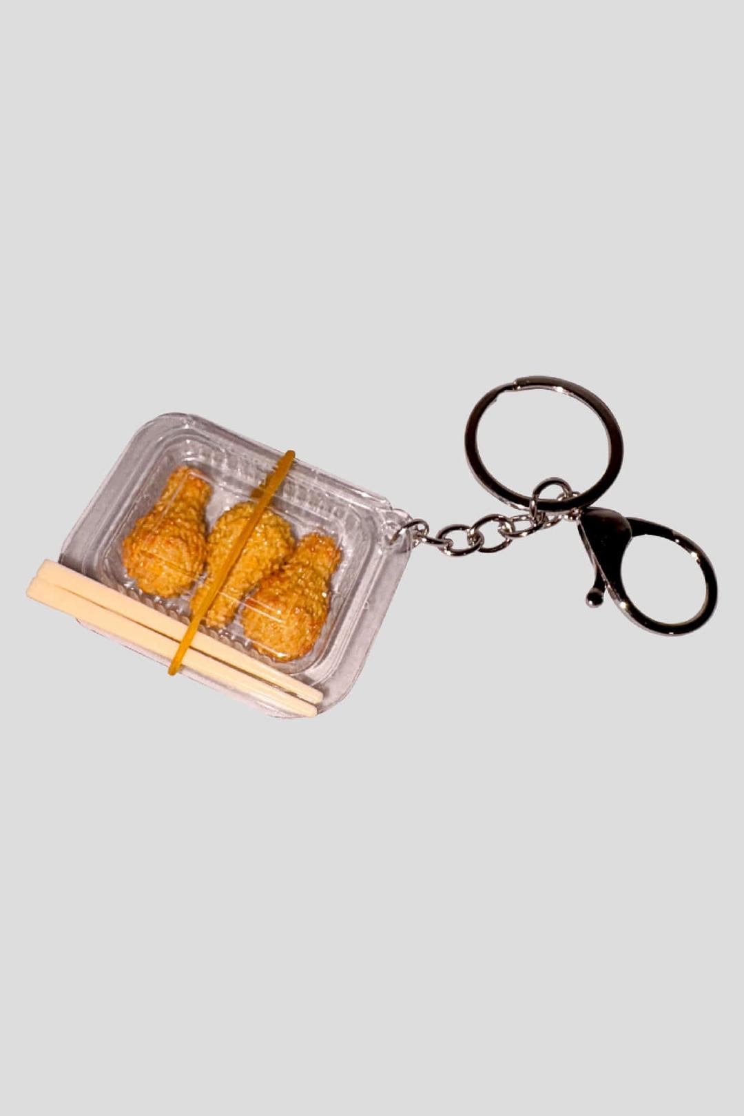 Chicken Bento Keyring (Drumstick)