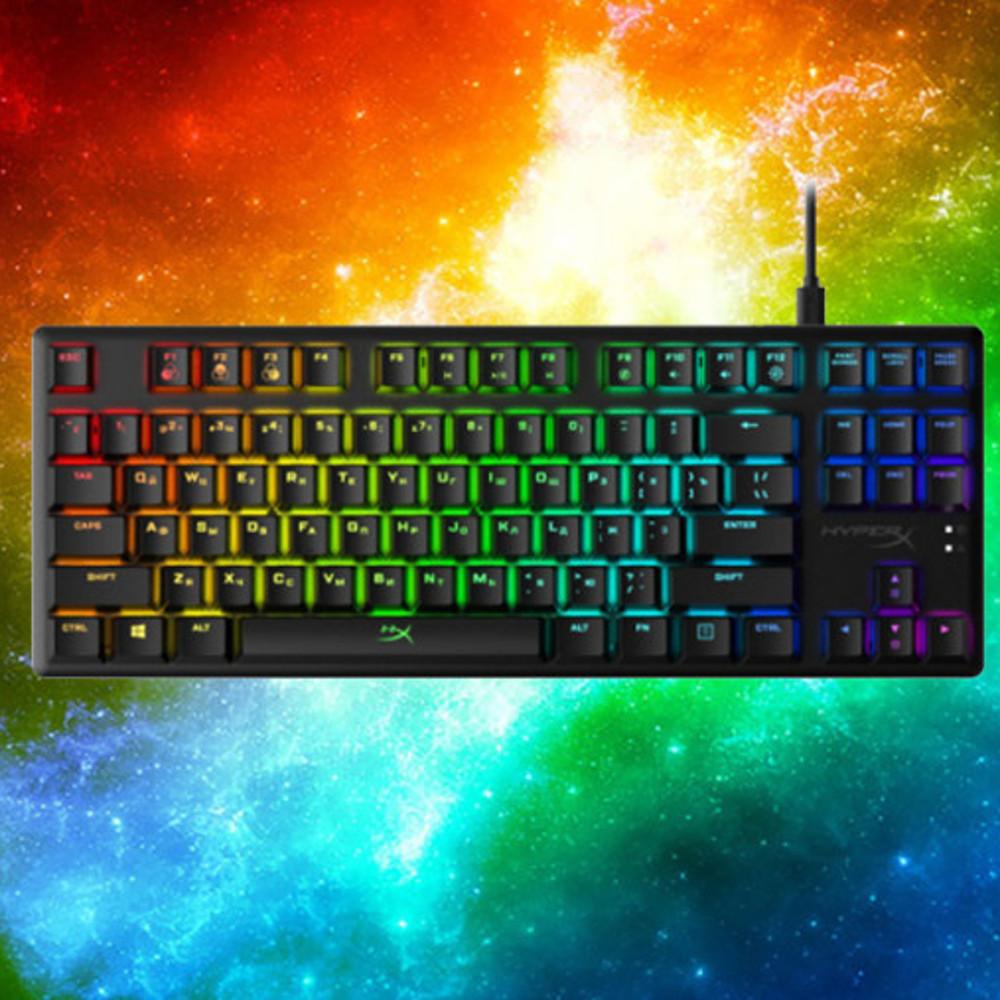 하이퍼엑스 알로이 오리진 코어 RGB 기계식 키보드 적축