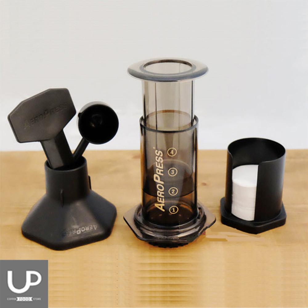 장커피 차박 커피 캠핑 핸드드립세트 에어로프레스 골드세트 파우치