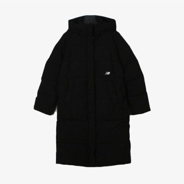 여성 W 액티브 롱 구스다운 NBNPFCO412_BK