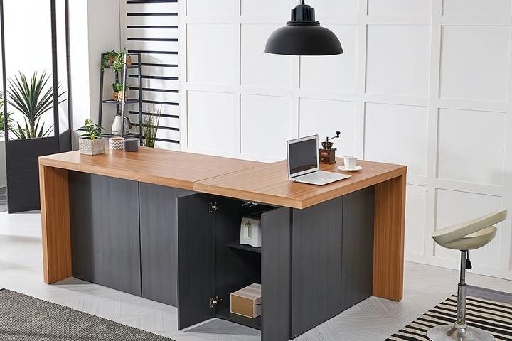 높이 720 1200X1400 좌코너 조합형 아일랜드 식탁 4colors