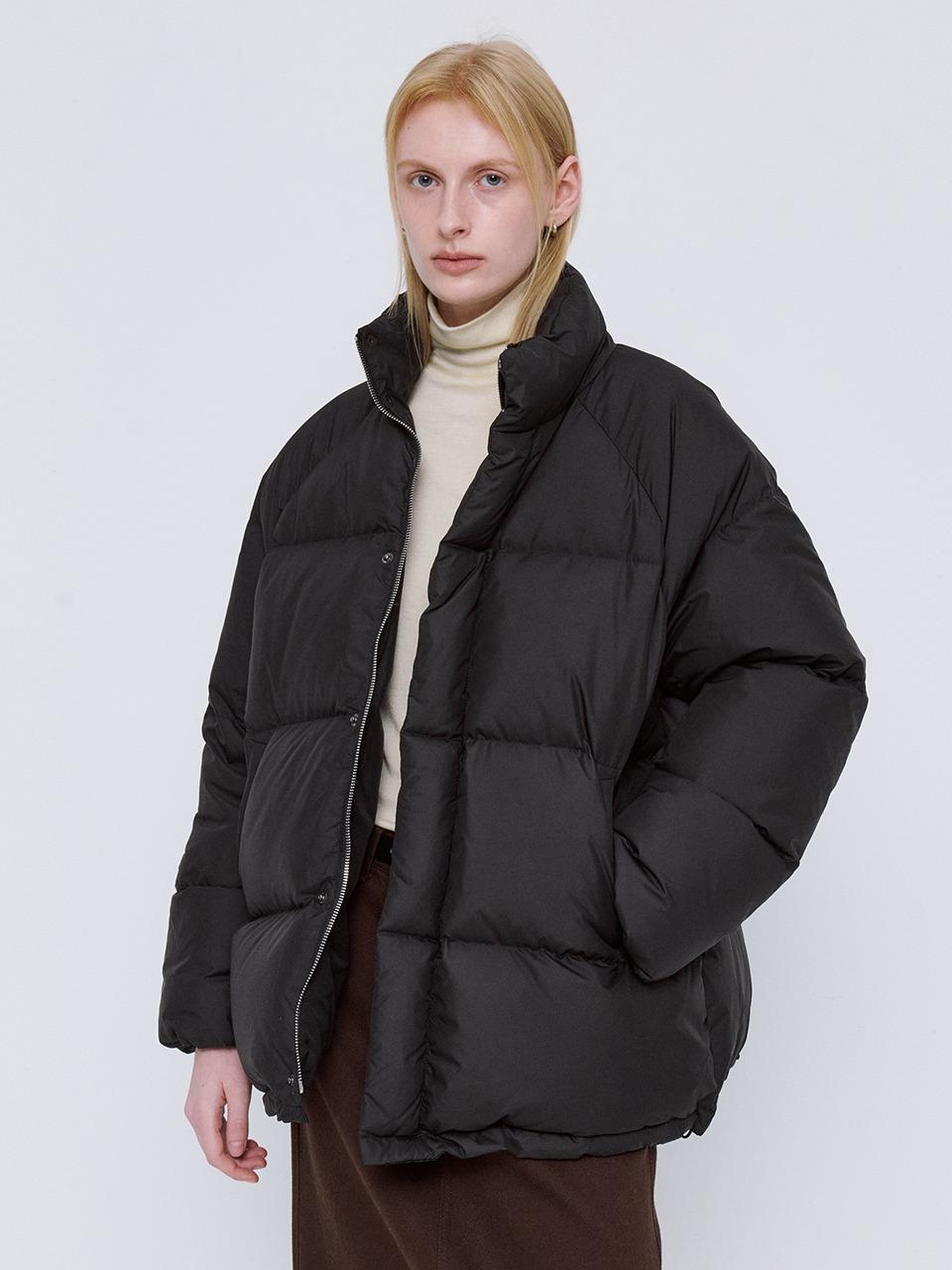 Basic Duck Down Half Padding - Black