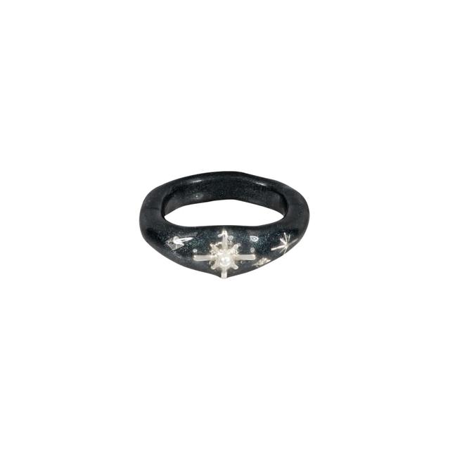 starry night ring-black