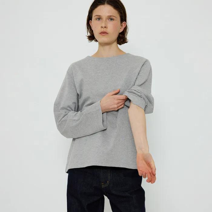 [3rd 리오더] Dean solid tee_melange grey