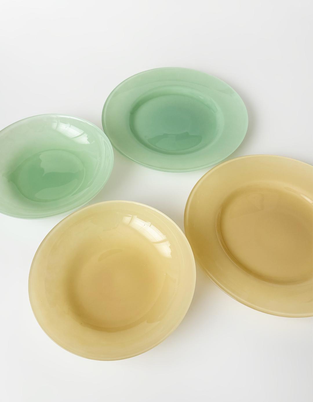 퓨어 글라스 플레이트&볼 2 colors