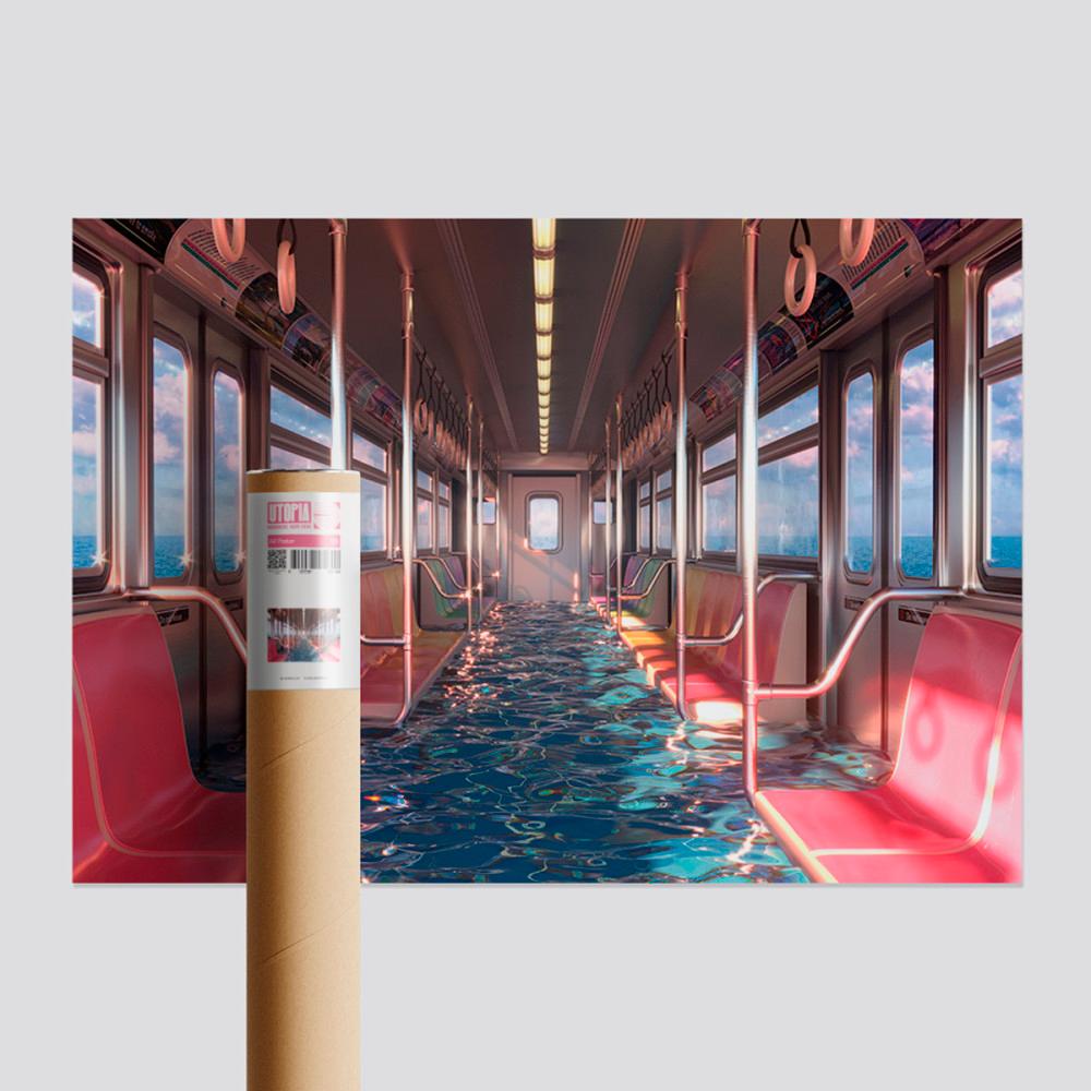 [그라운드시소샵] 유토피아 A2 아트 포스터 03 / Uthopia A2 ART POSTER 03