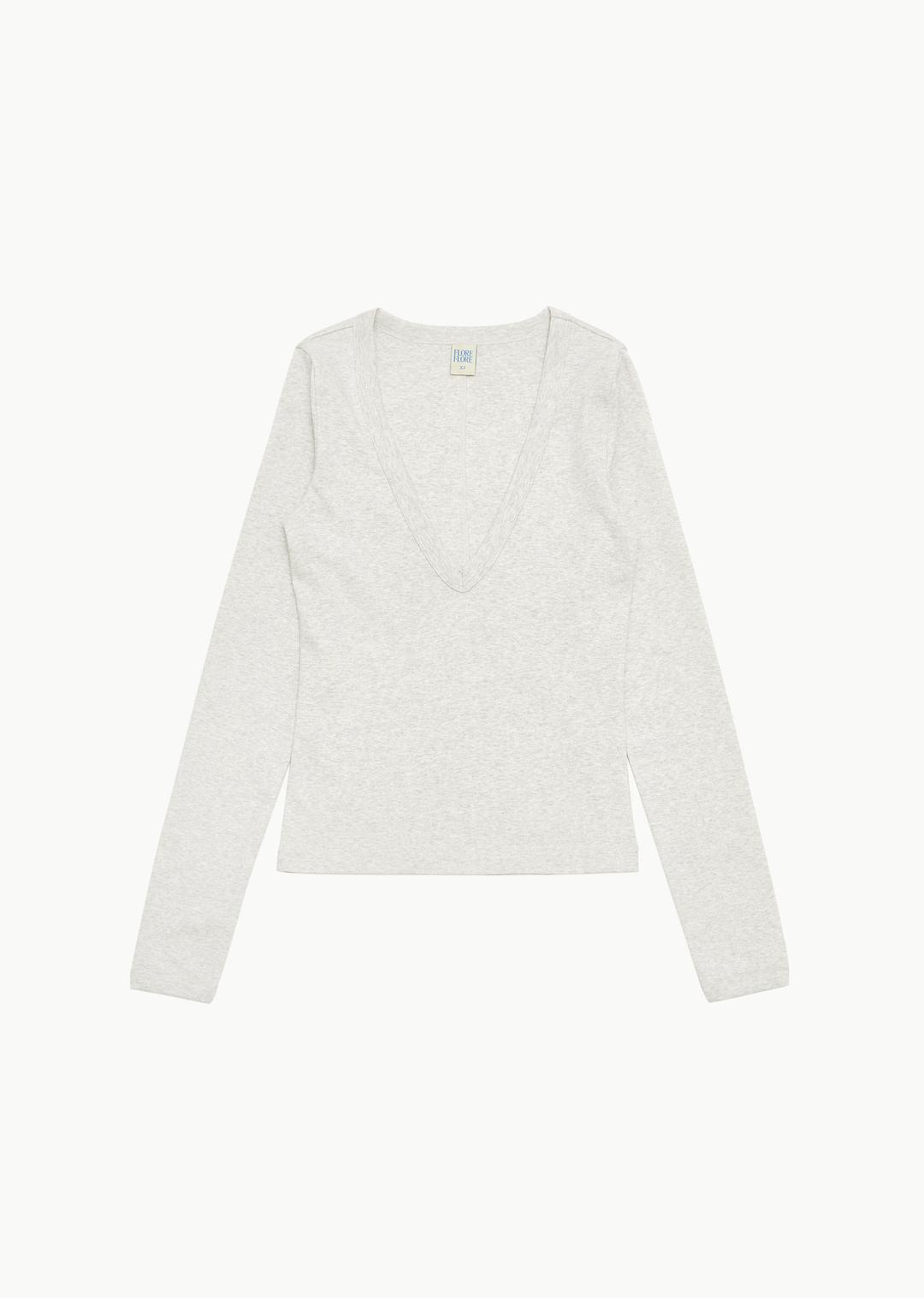 dewi longsleeve, heather grey