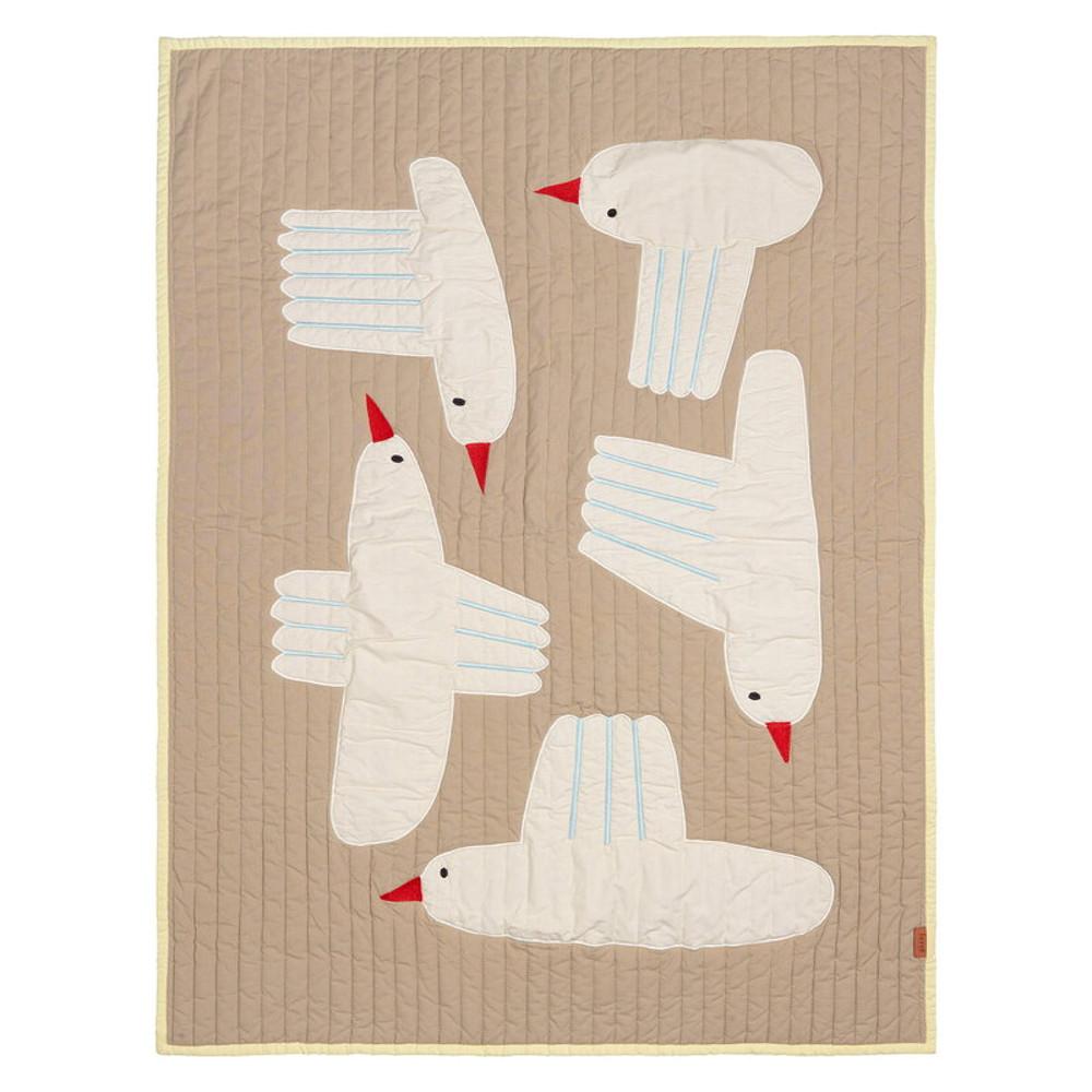 [Ferm Living] 펌리빙 Bird quilted blanket 퀼트 블랭킷