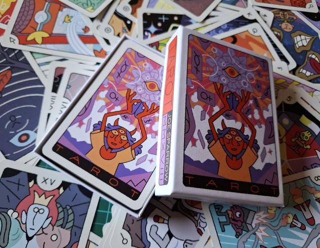 Complete Tarot Deck (Major + Minor Arcana) 2 Part Rigid Box