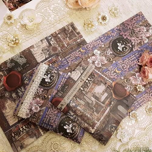 saleign wrapping paper #4 고전 색조