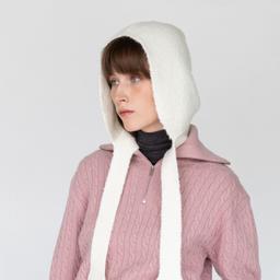 Boucle balaclava Ivory