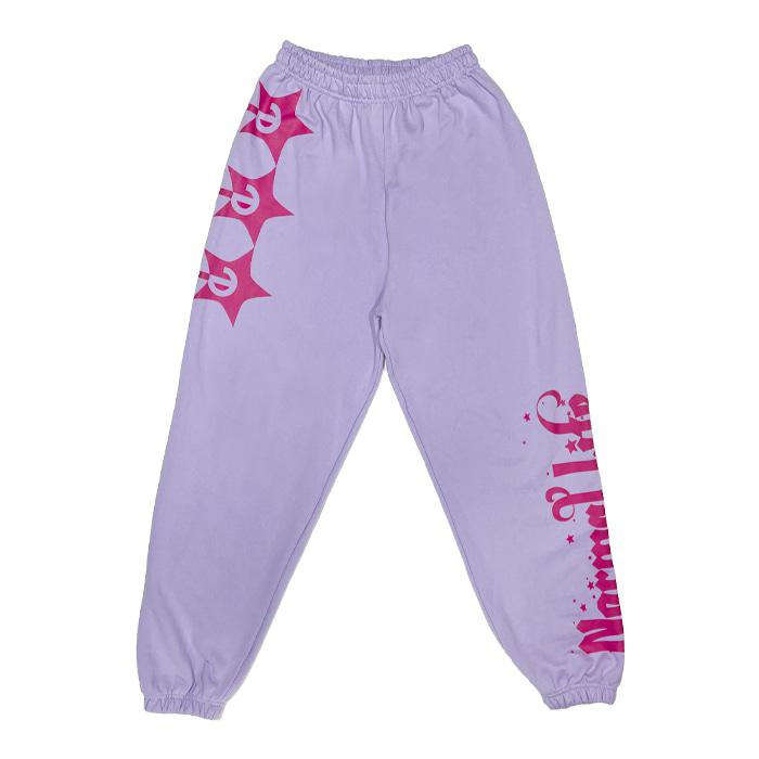 NORMAL LIFE JOGGER PANTS_LILAC