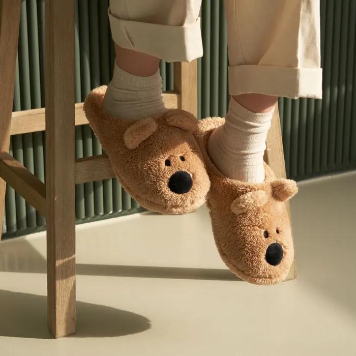 쿼카 플러피 슬리퍼