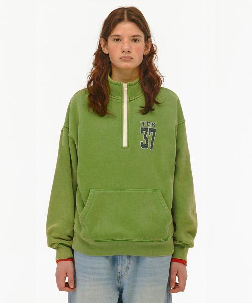TEK Half Zip-Up Sweatshirt Green