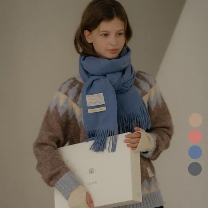 Soft touch long muffler [TIWT03AC02]_4color