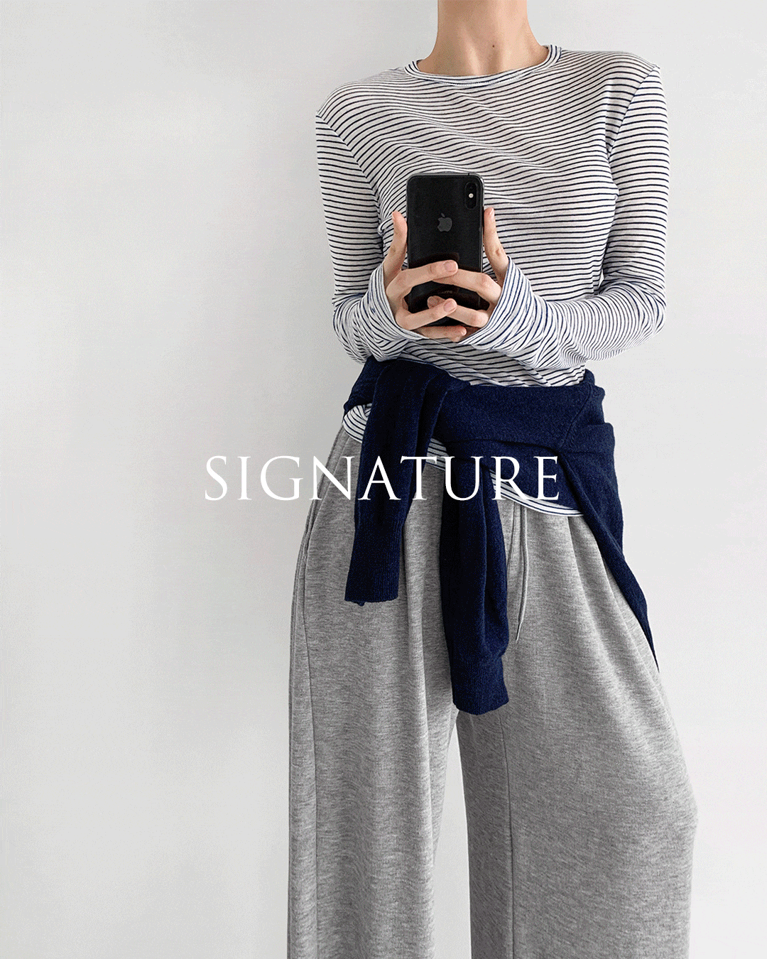 Signature sleeve tee