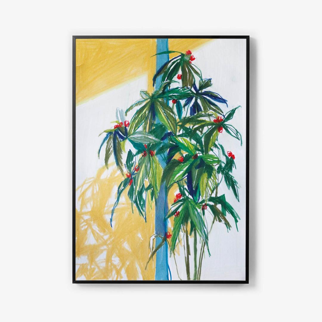 귀를 기울이면 - 인테리어포스터 대형 드로잉 일러스트 포스터 액자