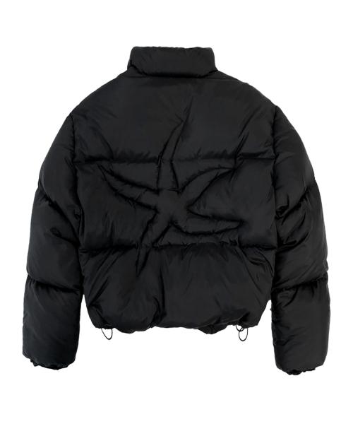 TCM starfish logo puffer jacket (black)