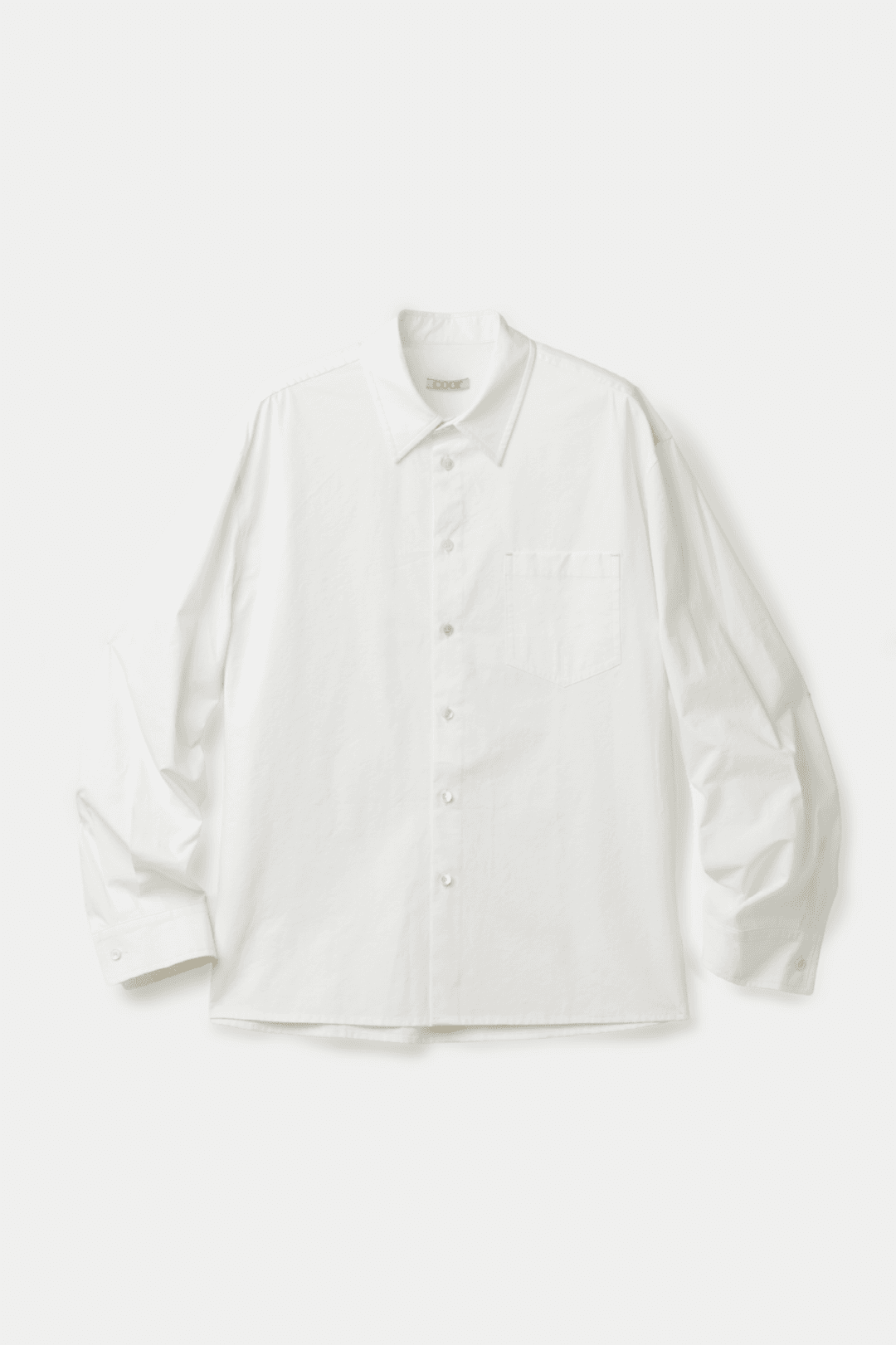 페이디드 오버사이즈 셔츠 (아이보리)