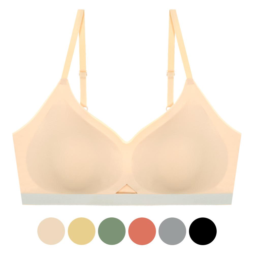 노와이어 심리스 몰드 브라  편안한 속옷