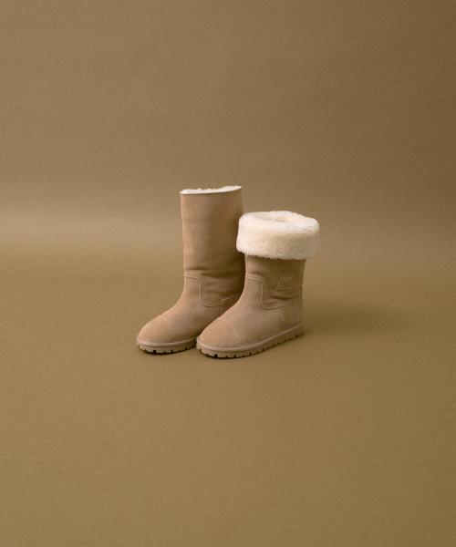 HOWUS SHEARING BOOTS (BEIGE)
