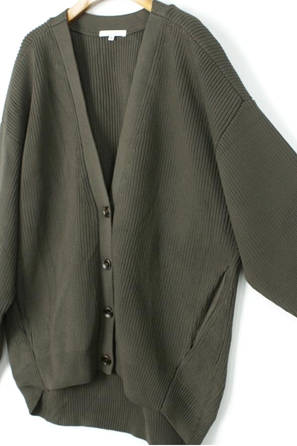 CADUNE 도톰 니트 가디건 MAN_XL