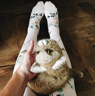 Cat pattern by Claire Garland