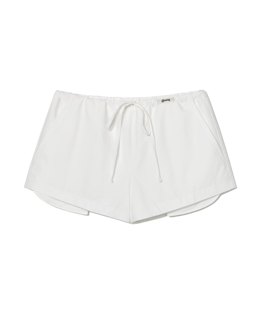 WILSHIRE COTTON SHORTS (WHITE)