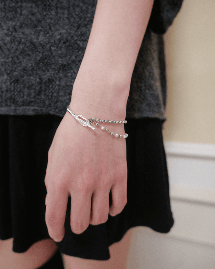 (10/15 순차출고) mixed pearl bracelet