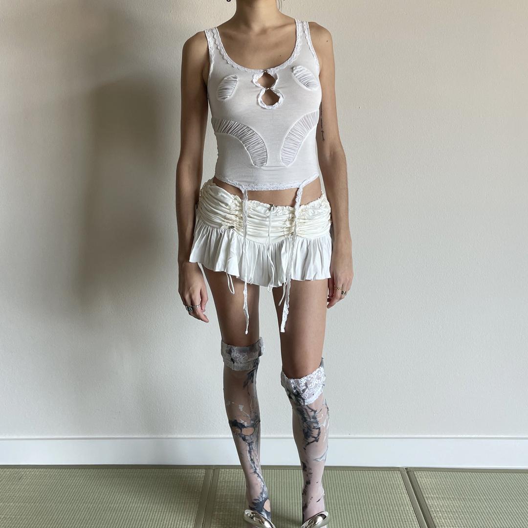 Oyster Mini Skirt - S